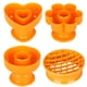 thumbnail image 1 of 4 moldes para pan, prácticos moldes para manualidades, accesorios de plástico para hornear (naranja), 1 of 5