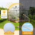 thumbnail image 5 of UBesGoo Walk-in Greenhouse for Outdoors,Durable & Functional Flower Garden Plant Kit Outside, Polycarbonate ,Ventilation Vents, Lockable Doors, Silver, 5 of 15