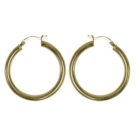Forever New Gold Tone Polished Hoop Earrings