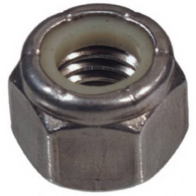#10-24 W 316 Stainless Steel Nylon Insert Lock Nut MARINE GRADE quantity of 100 