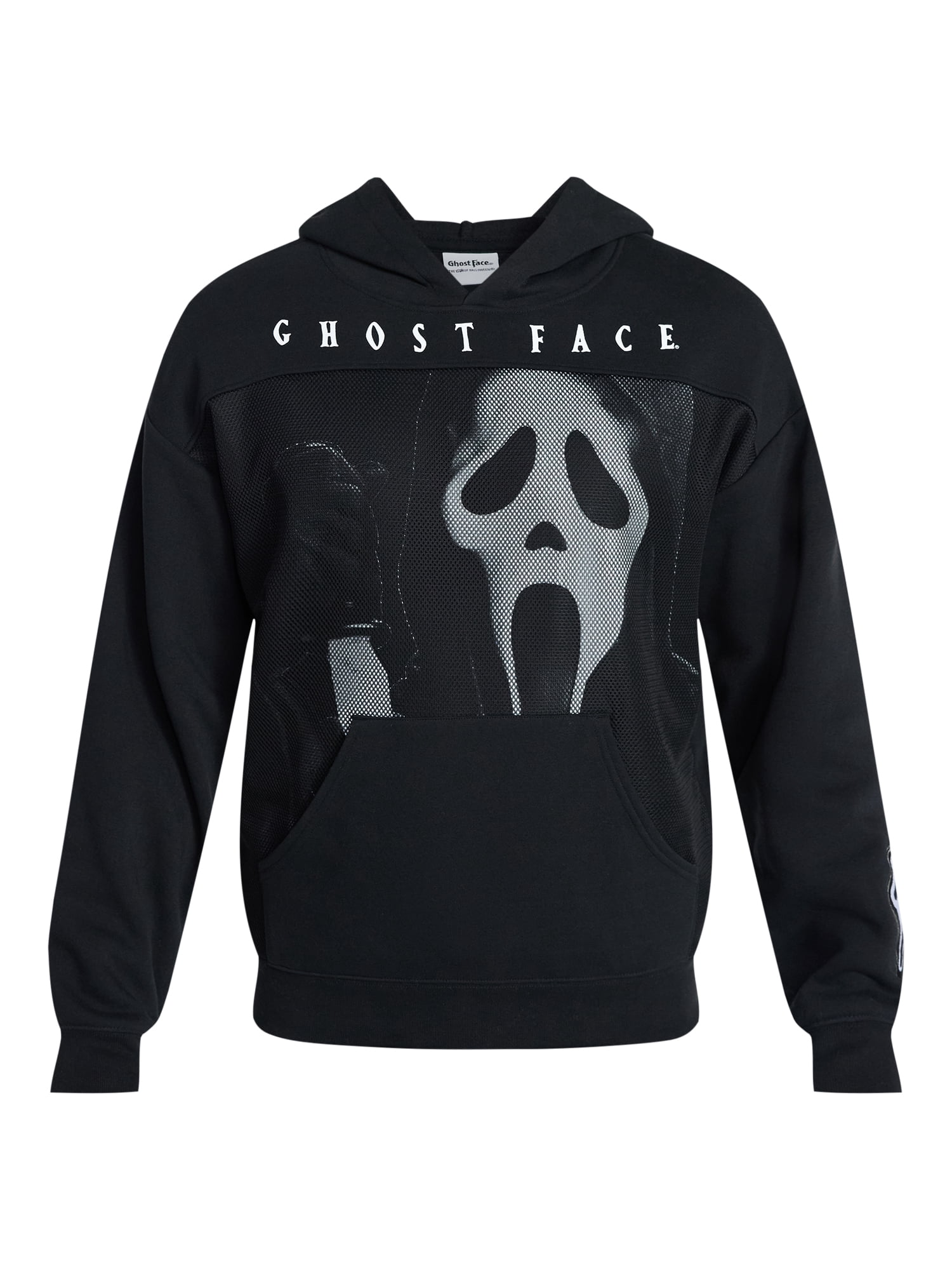Ghostface Men's and Big Men's Graphic Hoodie with Long Sleeves, Sizes XS-5XL
