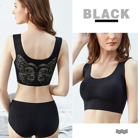 

XIAOFFENN Bulk Underwear For Women Breathable Underwear For Women Women s Stretch Plus Size Sports Bra Underwear Yoga Hollow Out Bra+Briefs Clearance