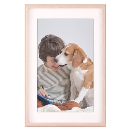 Unique Bargains Picture Frames for Wall Tabletop Display Beige 4x6