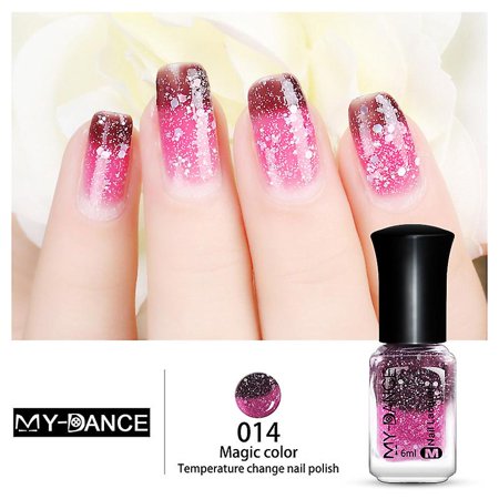 Water-based Temperature Colour Changing Nail Polish Non-toxic Thermal