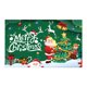 thumbnail image 1 of Feliz Navidad Decoración para puerta de garaje Fondo Árbol de Navidad Divertido Papá Noel Chimenea interior Invierno Hogar Año Fiesta navideña Pancarta Cubierta, 1 of 7