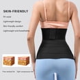 thumbnail image 2 of Faja reductora de cintura para mujer, ajustable, con cierre de velcro, para fitness y deportes, 2 of 15