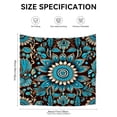 thumbnail image 2 of Boho Decorative College Tapestry for Home Living Room - 51x59inch Mandala Washable College Tapestry Geometric Shapes Sophistication Minimalistic Durable Tapestry Aesthetic, 2 of 5