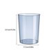 thumbnail image 4 of Wosthever Cubo de basura nórdico transparente, cubo de basura, cesto de basura, contenedor de 10L, sin tapa, cesto de basura para el hogar, Suministros de limpieza para el hogar Azul transparente 10L, 4 of 6