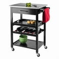 thumbnail image 4 of anthony kitchen cart stainless steel, 4 of 5
