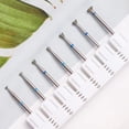 thumbnail image 6 of dianhelloya 7Pcs Nail Drill Bits Set Assorted Size Heavy Duty Emery Nail Art File Pedicure Manicure Grinder Machine Bits Accessories Replacement Kit Sets, 6 of 7