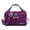 Purple, variant on Large Capacity Handbag Tote Bag, Usupdd Multifunctional Nylon Shoulder Bag for Women, 29x28x12cm Casual Travel Messenger Bag with Adjustable Strap, Purple