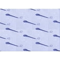 thumbnail image 1 of Ahgly Company Tapis Rectangulaire Lavable en Machine Intérieur Transitionnel Lavande Bleu, 2 Pieds x 4 Pieds, 1 of 7