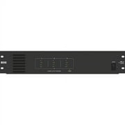 Three-channel amplifier designed to operate reliably in commercial environments