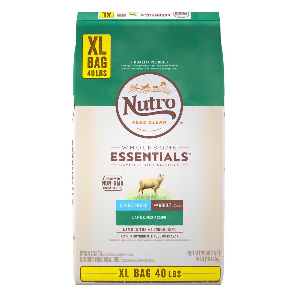 Nutro Wholesome Essentials Large Breed Natural Lamb & Rice Recipe Adult