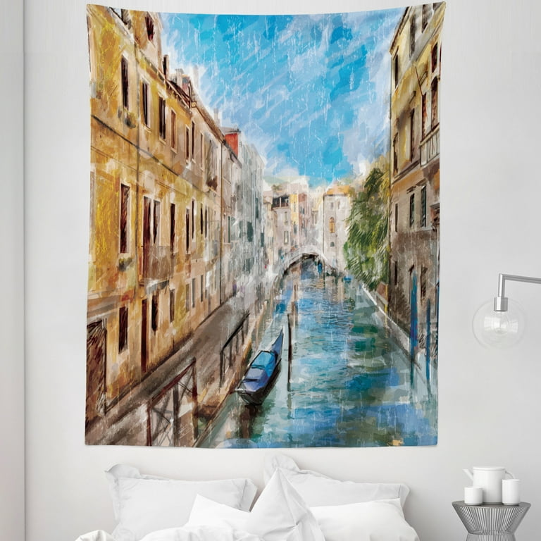 Watercolor tapestry sales