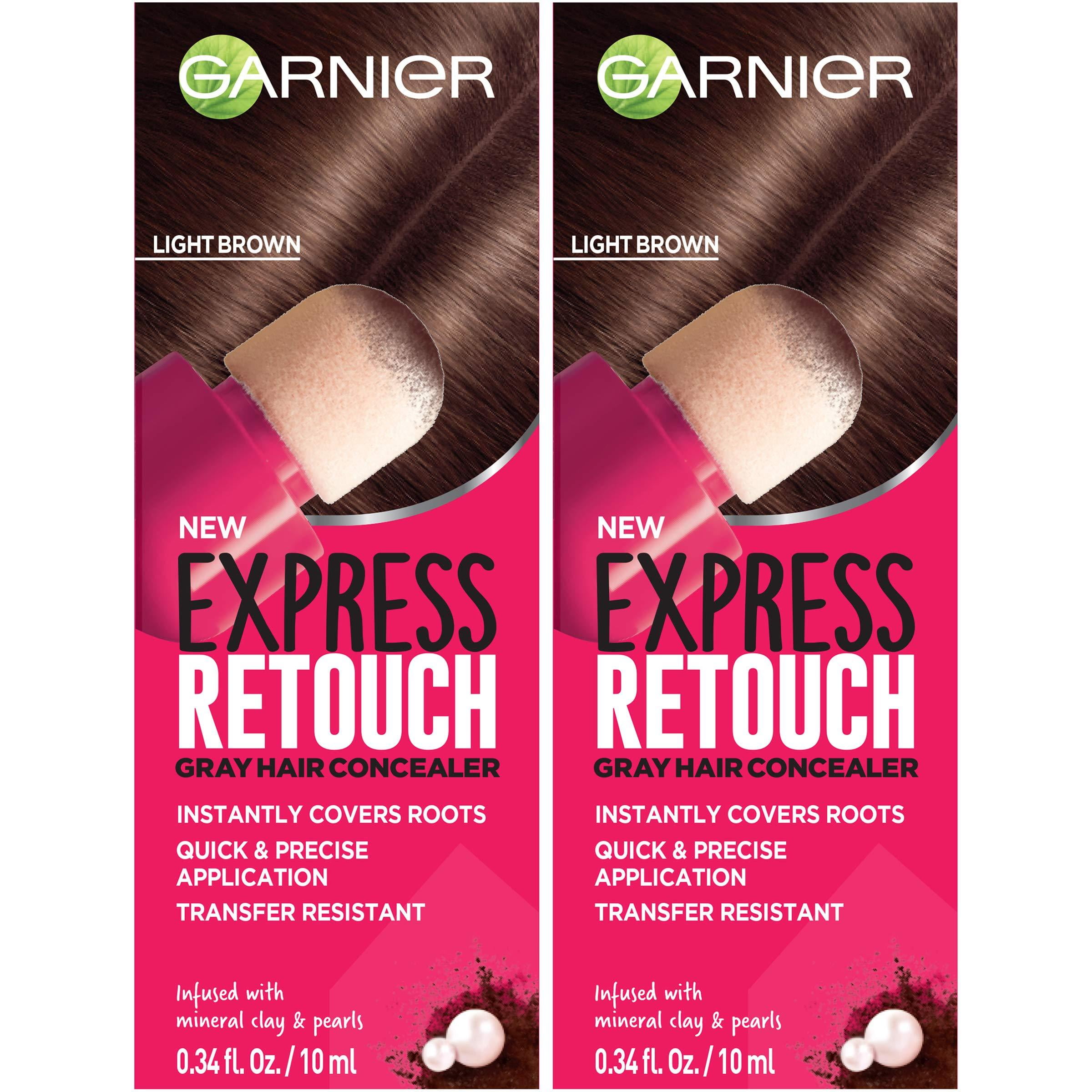 Garnier Hair Color Express retouch gray hair concealer, instant gray