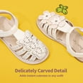 thumbnail image 4 of DREAM PAIRS Girls Sandals Closed-Toe Sandals with Interchangeable DIY Flower Dress Summer Shoes Toddler/Little Kid, 4 of 6