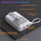thumbnail image 4 of Power Bank CELULARTE Blanco con Cables Integrados y Carga Rápida para iPhone, Samsung, Xiaomi e iPad, 4 of 7