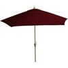Surrender Scarlet Burgundy Market Umbrella 9'