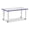 Gray/Blue, variant on Rectangle Activity Table - 30" X 48", Mobile - Freckled Gray/Blue/Gray