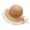 Coffee, variant on Baby Girl Sun Hat Straw Bucket Hat for Toddler â Sweet Princess Style Summer Protection Beach Hat for 9 Months to 7 Years , Fashion Girls Accessories for Vacation & Travel