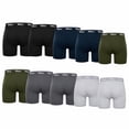 thumbnail image 4 of Boxer Deportivo Wilson para Hombre Rib Multicolor, 10 Piezas, Talla EG, 4 of 4