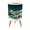 Color 3, variant on Small Trash Can with Lid Vibrant Sunset Forest Colorful Wildflowers Radiant Light 1.8 Gallon Dog Proof Trash Can Round Garbage Can Waste Bin Wastebasket for Bathroom Bedroom