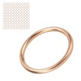 thumbnail image 4 of Anillos tóricos de metal, anillo redondo multiusos resistente para bolsas de hardware, cinturones, correas para perros, cesta colgante, manualidades, color dorado, 4 of 8