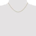 thumbnail image 4 of 18K Yellow Gold Box Chain Styles Necklace 16 inch .9 mm with Lobster Clasp 0.9, 4 of 4
