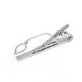 thumbnail image 3 of 1pc Men Metal Silver Tone Simple Necktie Tie Bar Clasp Clip Clamp Pin, 3 of 7