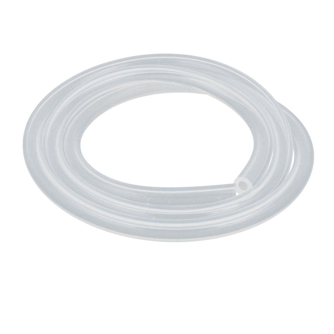 H● 1M Length 5mm x 10mm Transparent Silicone Rubber Tubing Hose Pipe. 