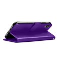 thumbnail image 6 of Tekcoo Wallet Phone Case For iPhone Xs Max / iPhone XR, Luxury PU Leather [Purple] ID Cash Credit Card Slot Holder Carrying Folio Flip Cover [Detachable Magnetic Hard Case] & Kickstand & Hand Strap, 6 of 8
