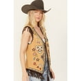 thumbnail image 2 of Double D Ranch Women's Natural American Brand Courage Vest - V1024 Medium  US, 2 of 4