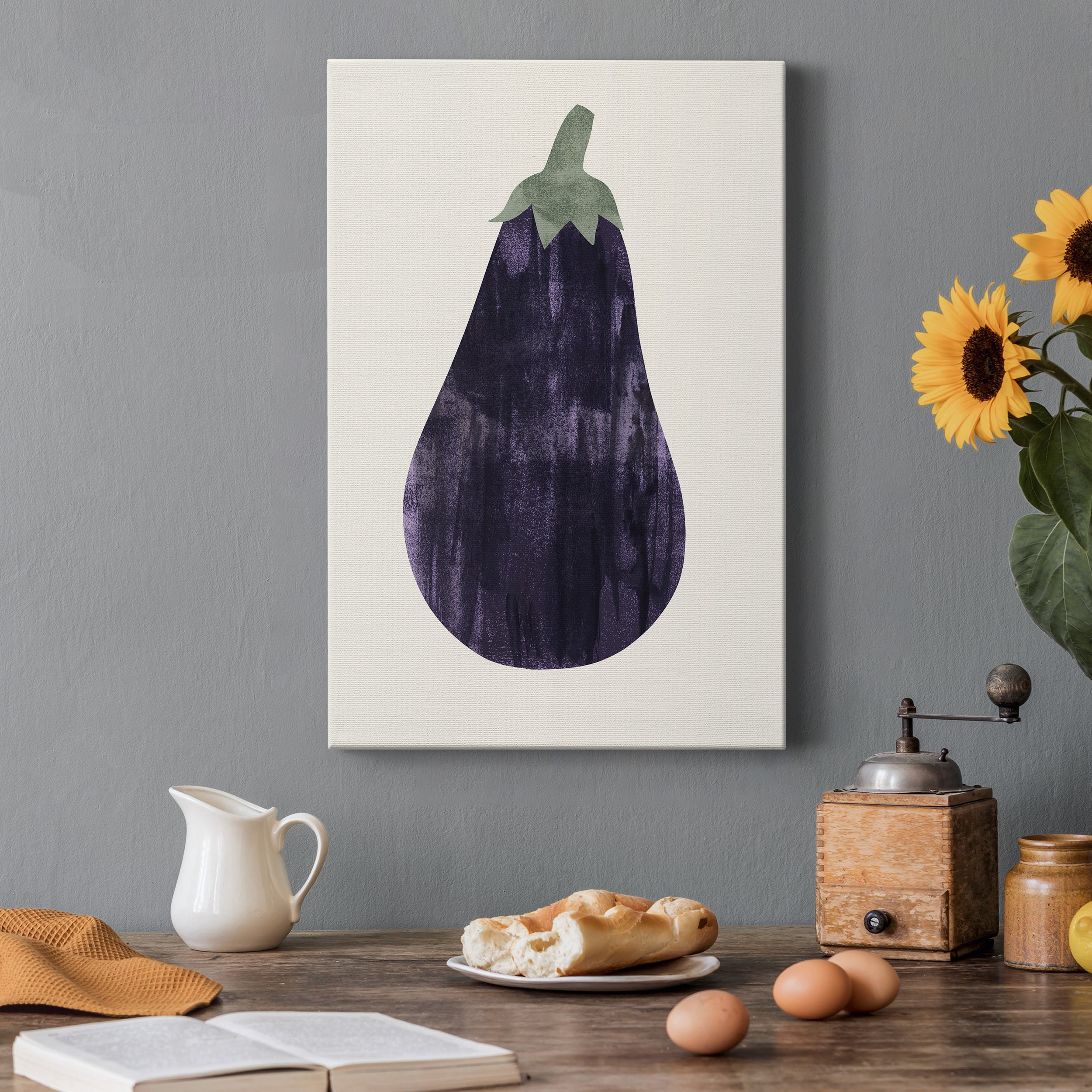 Organic Veg VIII Premium Gallery Wrapped Canvas - Ready to Hang