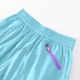 thumbnail image 6 of ITSAME Shorts for Boys, Elastic Waist with Pockets Loose Fit Summer Athletic Casual Shorts Blue Size 5-6, 6 of 7