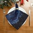 thumbnail image 2 of Stars and Moon Cloth Napkins Set of 1,20x20 Inches Napkins Cloth Washable Reusable Soft for Dinner,Wedding,Parties,Home Dinner,Tableative Decor Gift, 2 of 7