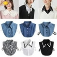 thumbnail image 3 of Fashion Detachable Vintage Classic Lapel Clothes Accessories Shirt Fake Collar Blouse False Collar 7, 3 of 8