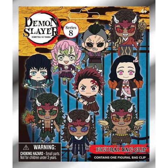 3D Figural Keyring Demon Slayer Series 8 Mystery Pack (1 RANDOM Figure)