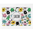 thumbnail image 2 of Printtoo Personalized Placemat & Coaster Set For Kids Toddlers,Birthday Gift For Boys,Gift For Girls,Monsters-11x17 Inch, 2 of 6