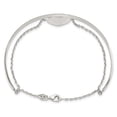 thumbnail image 2 of Sterling Silver Polished Heart Bracelet/Bangle, 2 of 3