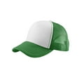 thumbnail image 1 of Perfectly Crowned Adjustable Snapback Trucker  Mesh Cap, Kelly White, 1 of 1