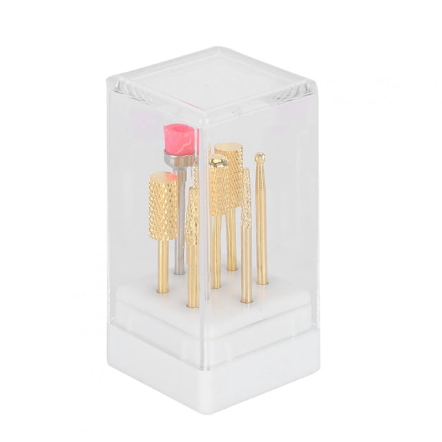 Cabezal para pulir uñas, broca para uñas, cabezal para pulir uñas para pedicura, cabezal para pulir uñas de aleación de tungsteno, máxima confiabilidad