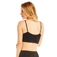 thumbnail image 2 of Women's Seamless Sports Bra with Removable Pads, One Size, 6-Pack (Black/Beige/White), 2 of 4
