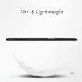 thumbnail image 2 of SaniMore Case for Samsung Galaxy Tab S9/Tab S9 FE(Model SM-X710/X716B), Auto Sleep/Wake Shock Resistant [Built-in Pencil Holder] Stand [Dual Angle] Transparent Slim Anti-fall Shell, Black, 2 of 8