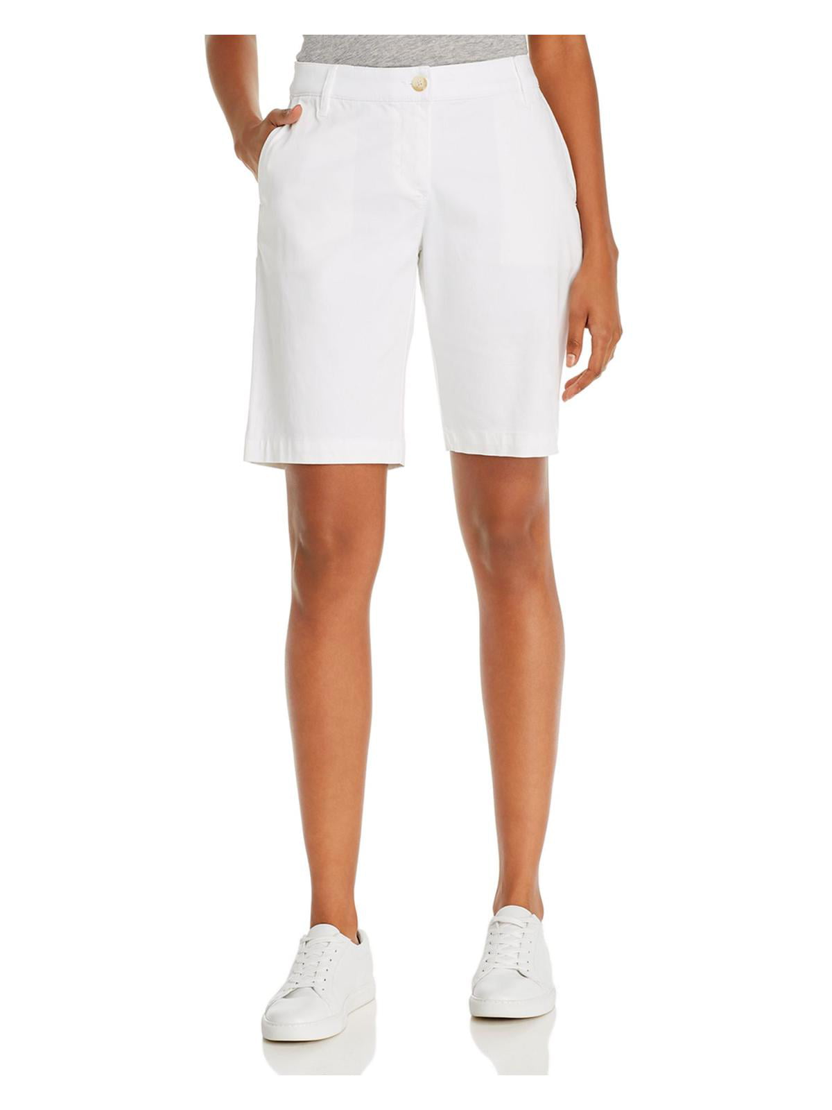 Womens Clothing Shorts Knee-length shorts and long shorts PUMA Synthetic Shorts & Bermuda Shorts in Ivory White 