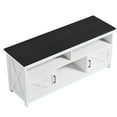 thumbnail image 5 of Dextrus Buffet Cabinet, 59" Farmhouse Storage Sideboard with Barn Door for Home Dinning Living Room, Black, 5 of 9