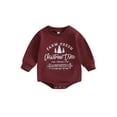 thumbnail image 1 of Gupgi Baby Girl Boy Christmas Tree Sweatshirt Infant Winter Romper 0-18 Months, 1 of 1