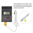 thumbnail image 5 of 5pcs K Type Thermocouple Mini Connector Temperature Sensor Fiberglass 13ft -50 to 400°C(-58 to 752°F), 5 of 6
