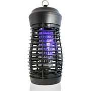PIC 15W Outdoor 1/2 Acre Mosquito and Bug Zapper, Electronic Insect Killer, Black