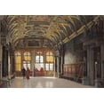 thumbnail image 2 of Hansen, Heinrich 18x14 Gold Ornate Wood Framed with Double Matting Museum Art Print Titled - Palazzo Ducale, Venice, 2 of 4